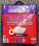 Slumberdown Blanket Single Winter Warm Underblanket 61 X 122 Cm - Imported From Uk