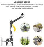 Smallrig 9.8 Magic Arm With Super Clamp Large Crab Pliers Clip For Monitor Led Light - Kbum2732