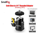 Smallrig Cold Shoe To 1/4 Inch Threaded Adapter For Cameras 761 - Imported From Uk