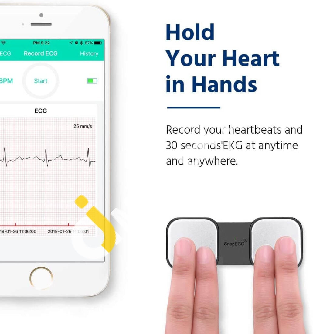 Snapecg Handheld Ecg Heart Rate Monitors Imported From Uk