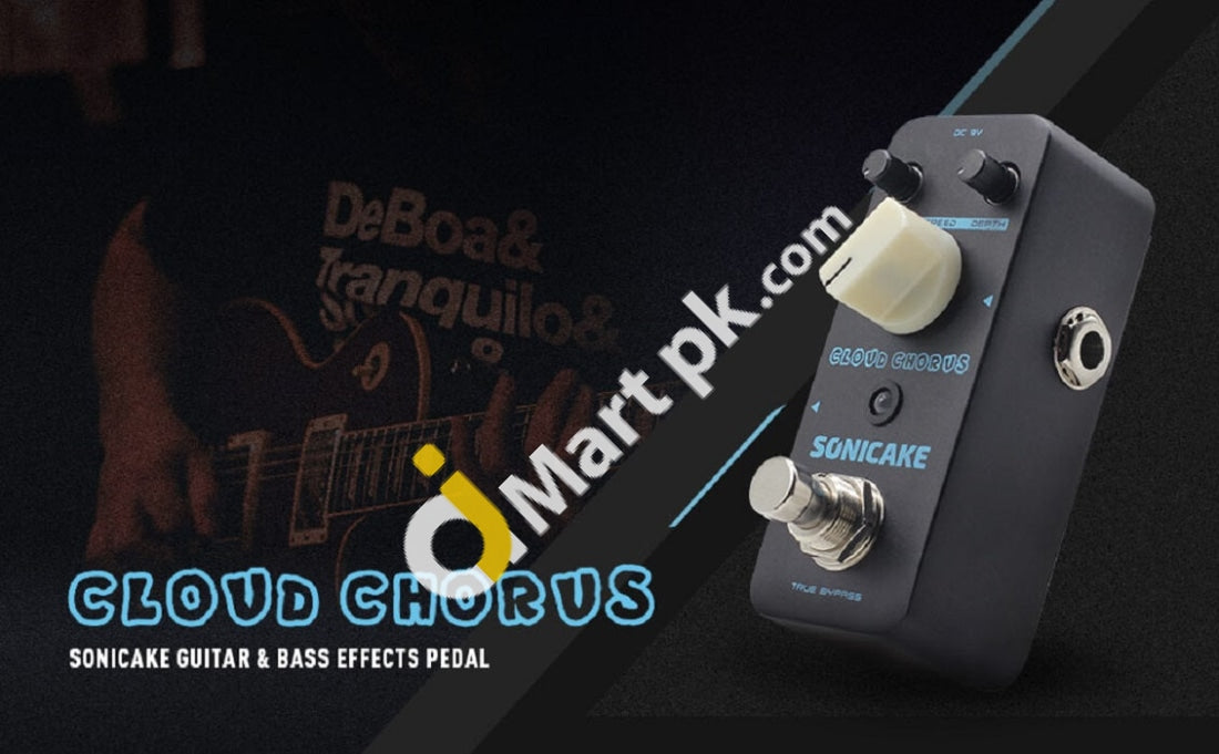 Sonicake Chorus Pedal Guitar Effects Classic Bbd Analog True Bypass - Imported From Uk