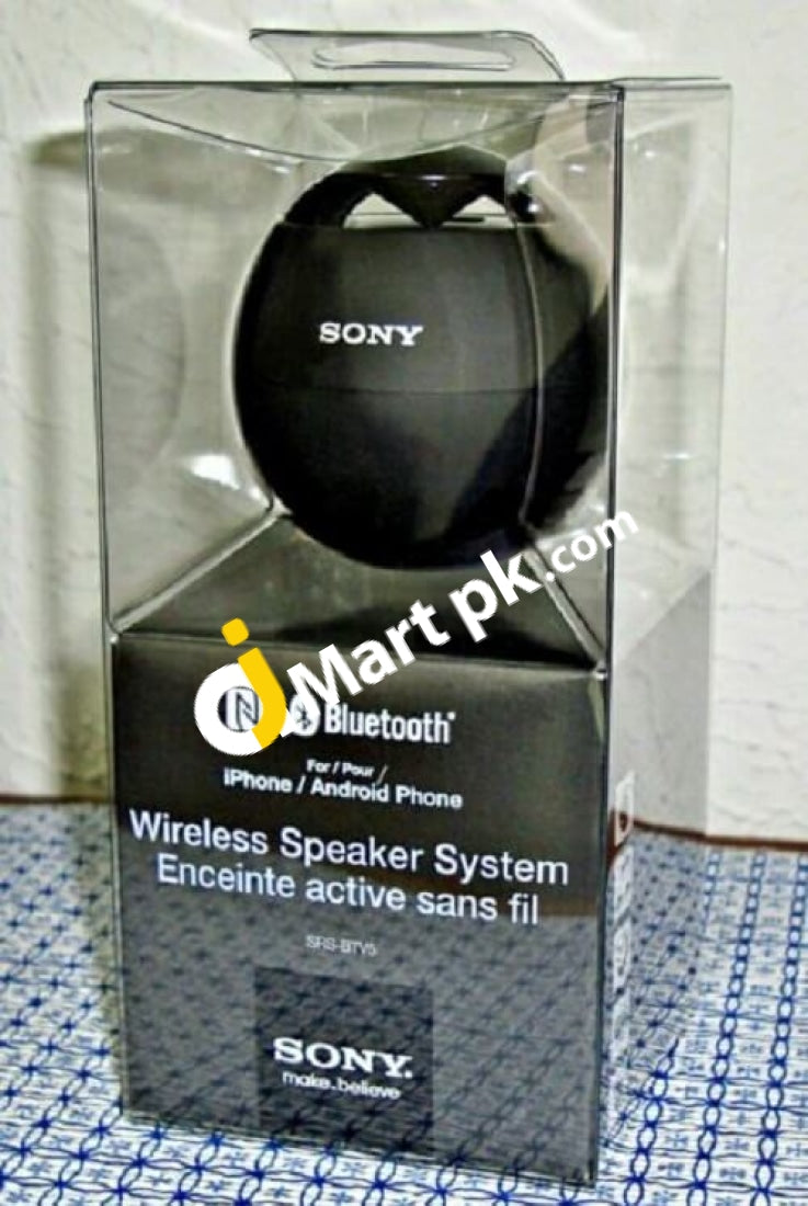 Sony Srsbtv5 Portable Nfc Bluetooth Wireless Speaker System (Black) - Imported From Uk