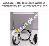 Stereo Wireless Headphones Coulax Cx03 Bluetooth 4.1 Sports In-Ear Earbuds - Imported From Uk