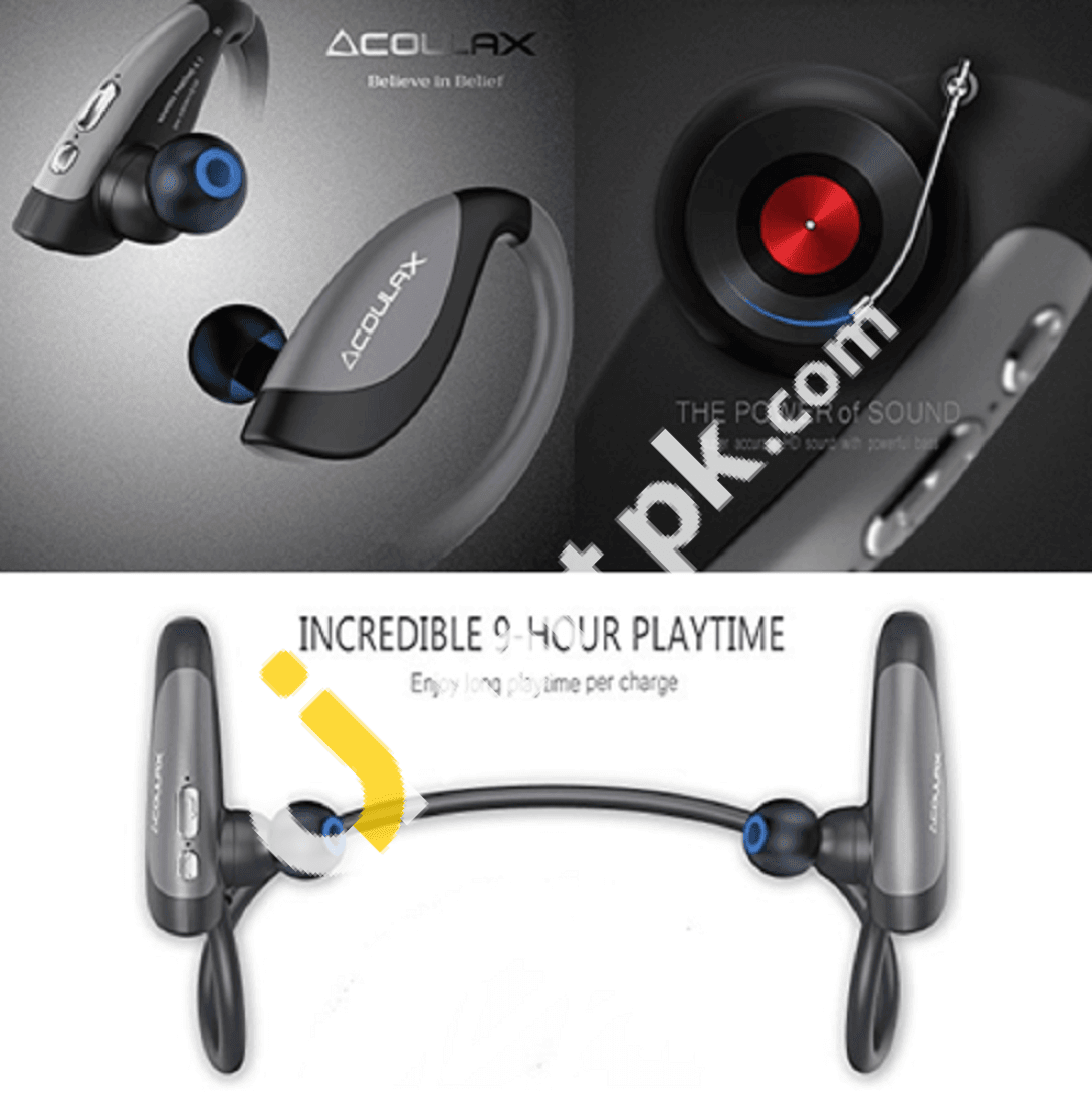 Stereo Wireless Headphones Coulax Cx03 Bluetooth 4.1 Sports In-Ear Earbuds - Imported From Uk