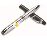 Stylus Pen With Light (3-In-1) Capacitive Aluminium Led Torch Ballpoint For All Touch Screen Tablets