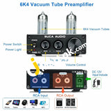 Suca Audio Tube-T1 Preamplifier Vacuum Tube Amplifier Buffer Mini Hi-Fi Stereo Preamp With Treble &