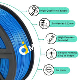 Sunlu Abs 1.75Mm 1Kg Spool Filament For 3D Printing ( Blue ) - Imported From Uk