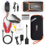 Tacklife T8 Car Jump Starter 800A Peak 18000Mah 12V Auto Battery Booster With Lcd Screen Portable