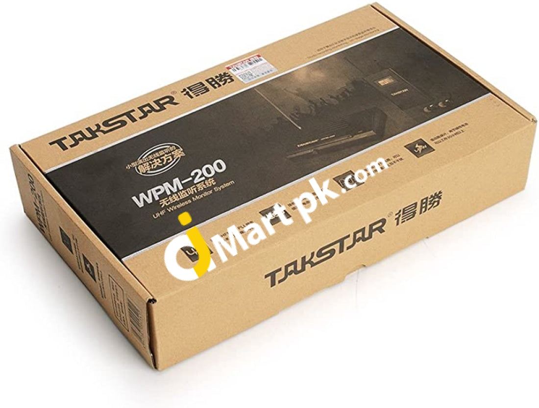 Takstar Wpm-200 In Ear Stage Uhf Wireless Monitor System For Studio Recording - Imported From Uk
