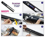 TaoTronics Portable Scanner, 900DPI Monochrome & Color Handyscan for Business, Photo, Picture, Receipts, Books, JPG / PDF Format Selection - Imported from UK