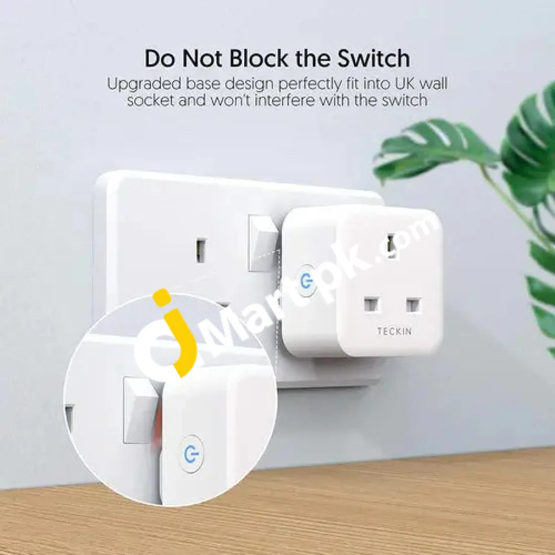 TECKIN WiFi Smart Socket 13A 2.4Ghz Works with Amazon Alexa Echo