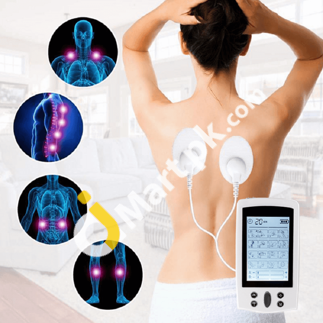 Buy Kinetik Wellbeing Dual Channel TENS Machine - TD3, Digital pain relief