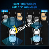 Thieye Carview 3 Mirror Dash Cam Dvr 2.5K 1440P Hd 10 Touch Screen Video Recorder Dual Lens Rearview