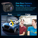 Thieye Carview 3 Mirror Dash Cam Dvr 2.5K 1440P Hd 10 Touch Screen Video Recorder Dual Lens Rearview