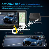 Thieye Carview 3 Mirror Dash Cam Dvr 2.5K 1440P Hd 10 Touch Screen Video Recorder Dual Lens Rearview
