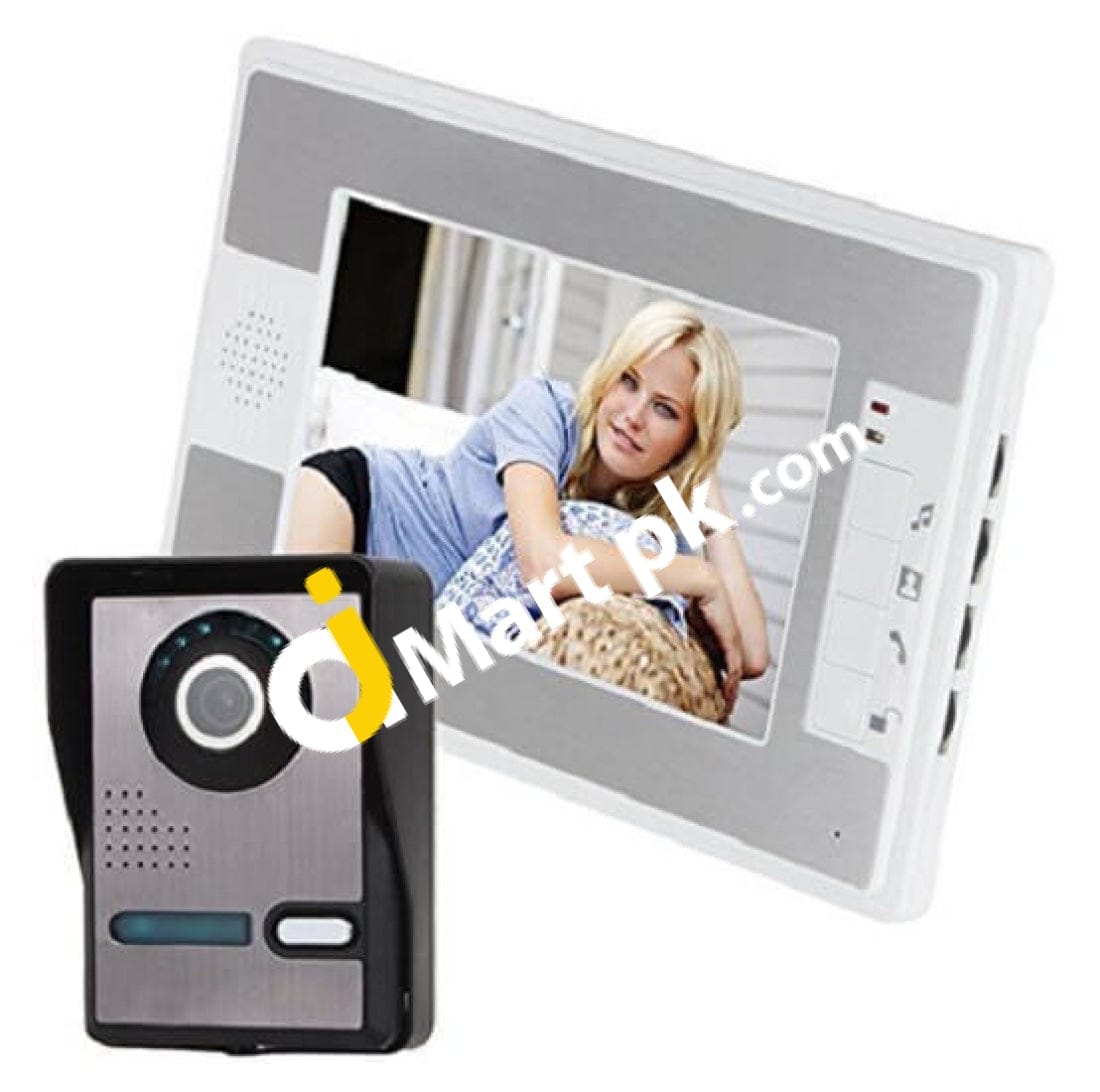 Thinp 7 Tft Color Lcd Video Door Phone With High Definition Image Night Vision Function - Imported