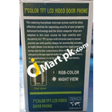 Thinp 7 Tft Color Lcd Video Door Phone With High Definition Image Night Vision Function - Imported