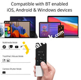 Tnp Bluetooth Remote Control With Touchpad Trackpad Media Presenter For Ios Mac Android Tablet Pc