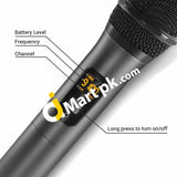Tonor Tw-820 Wireless Microphone Dual Professional Uhf Cordless Dynamic Handheld System - Imported