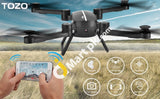 Tozo® Drone Rc Quadcopter 6 Axis 4Ch 2.4Ghz With 720P Hd Camera Altitude Hold Headless Rtf 3D 360°