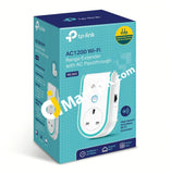 TP-Link RE360 AC1200 Wi-Fi Range Extender with AC Passthrough, UK Plug - Imported from UK