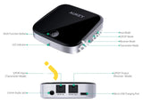 Transmitter & Receiver Aukey Bluetooth 2-In-1 Wireless Audio Adapter With S/Pdif - Imported From Uk