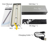 Trioffer Rechargeable Active Stylus Digital Pen With Adjustable Fine Tip For Accurate Writing