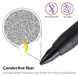 Trioffer Rechargeable Active Stylus Digital Pen With Adjustable Fine Tip For Accurate Writing