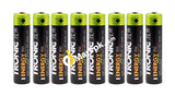 TRONIC ECO 950mAh 1.2V AAA Rechargeable Batteries (Pack of 4) (Manufactured in Germany) - Imported from UK