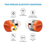 True Wireless Headphones Savfy Mini Bluetooth 4.1 In-Ear Earbuds With Cvc 6.0 Noise Cancelling Mic &