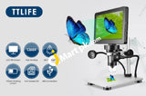 Ttlife Digital Microscope 7 1200X 12Mp Maximum Working Distance 10Cm With Fill Light & Remote