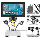 Ttlife Digital Microscope 7 1200X 12Mp Maximum Working Distance 10Cm With Fill Light & Remote