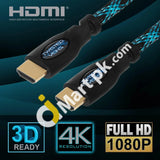 Twisted Veins Hdmi High Speed With Ethernet Braided Cable Male To 15Ft - Imported From Uk