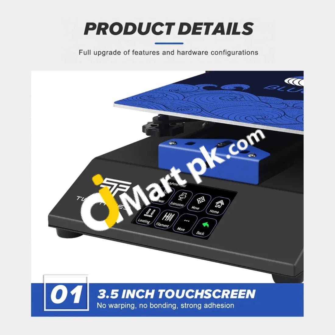 Two Trees Bluer 3D Printer Diy Kit With 3.5 Touchscreen 235X235X280Mm Print Size Support Auto