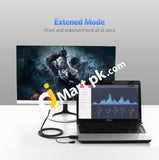 Ugreen Hdmi To Vga Video Converter Adapter With Micro Usb Power Port For Pc Laptop Hdtv Monitor