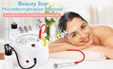 Microdermabrasion Machine Beauty Star 3-In-1 Portable Facial Care Salon Equipment With Vacuum And