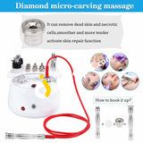 Microdermabrasion Machine Beauty Star 3-In-1 Portable Facial Care Salon Equipment With Vacuum And