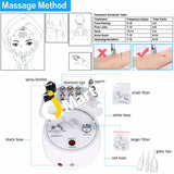 Microdermabrasion Machine Beauty Star 3-In-1 Portable Facial Care Salon Equipment With Vacuum And