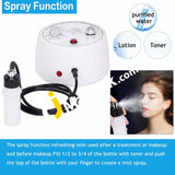 Microdermabrasion Machine Beauty Star 3-In-1 Portable Facial Care Salon Equipment With Vacuum And