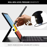 Uogic Pen For Surface Magnetic Rechargeable Stylus With 4096 Pressure Sensitivity Tilt & Palm