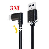 USB 3.2 TYPE C to USB A Cable for Oculus Quest Link Gen1 Speed Data Transfer Fast Charging Line 10ft/3m - Imported from UK