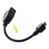 Usb A 2.0 Female To Micro B Male Cable Adapter - Imported From Uk