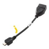 Usb A 2.0 Female To Micro B Male Cable Adapter - Imported From Uk