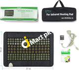 Utk Far Infrared Heating Pad Size 21X31 Inch Dense 108 Jade & 42 Tourmaline Natural Stones Matrix