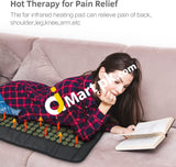 Utk Far Infrared Heating Pad Size 21X31 Inch Dense 108 Jade & 42 Tourmaline Natural Stones Matrix