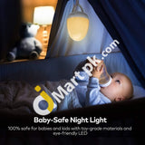 Vava Baby Night & Nursing Light With Touch Control Timer Setting Warm White Bedside Lamp - Imported