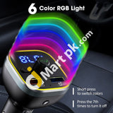 Victsing Bluetooth Car Fm Transmitter Hi-Fi Wireless Radio Adapter With Rgb Light Qc3.0 Quick Charge