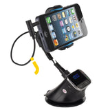 Victsing Smartphone Holder Car Mount Kit + Bt Fm Transmitter With Micro Sd/Tf Card Slot - Imported