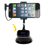 Victsing Smartphone Holder Car Mount Kit + Bt Fm Transmitter With Micro Sd/Tf Card Slot - Imported