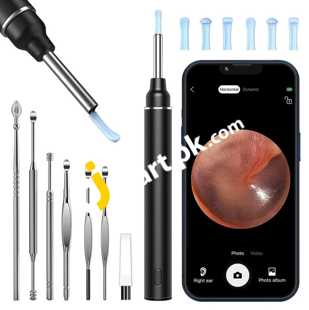 Vitcoco VITCOCO Ear Wax Removal Tool Kit, Wireless Ear Cleaner with 1920P HD 3 ...